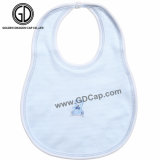 Custom 100%Cotton Comfortable Embroidery Baby Bib for Boys and Girls