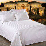 100% Cotton Plain Dyed 300tc High Quality Bed Sheet Used for Hotel