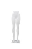 Bright White Female Mannequin Legs
