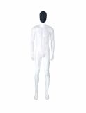 Latest Bright White Male Mannequin with Siderosphere Face