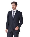 New Design Fashion Full Wool Coat Pant Men Business Suit