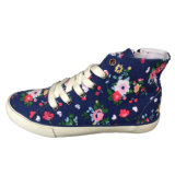 Fashion New Style Lace up Casual Vulcanized Canvas Footwear for Men/Women