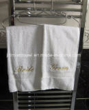 100% Cotton Hotel Bath Towel/Customized Embroidery Logo with Dobby Border Hotel Towel