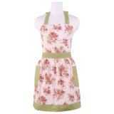 Customize Cotton Canvas Kitchen Apron for Women with Pocket