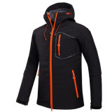 Mens Hot-Sale Windproof Waterproof Hoody Softshell Jacket