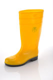 PVC Rain Boots with Safetoe (JK46503-Yellow)