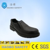Low Cut Embossed Cow Leather Steel Plate Safety Shoes