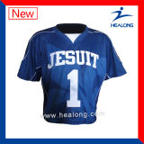 Healong Fashion Design Sports Clothing Gear Mix Sizes Sublimation Men's Lacrosse Shirts