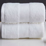 China Facrory Supply 100% Cotton Whitel Plain Dyed Bathroom Towel, Hotel Towel