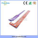 RFID Medical Wristband Disposable PVC Adjustable Wristband