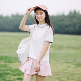 Lady Sweet Students Polo Shirt Made with Cotton