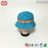 Blue Cotton Cute Fashion Women Soft Summer Hat with Flower