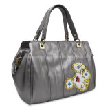 Formal Dress Flower Design Midium Size Handbag