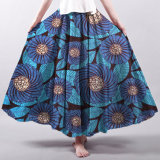 Ladies Fashion Long Skirts African Bohimia Style Custom Print Skirt
