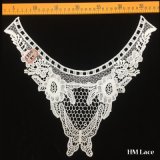 35*33cm Fashion Wedding Trimming Lace with Fashion Knitted Butterfly and Flower Customized Neck Trim Fabric Textile Item Hml8616