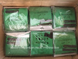 China Factory OEM Produce Customized Logo Green Polyester Neck Turban Scarf