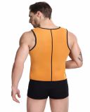 Neoprene Men's Xxx Hot Sweat Body Shaper Tank Top Slimming Sauna Vest with Side Zip