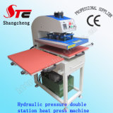 Large Format Hydraulic Pressure Heat Transfer Machine 50*60cm Oil Pressure Double Station Heat Press Machine T Shirt Hydraulic Pressure Heat Printing Machine