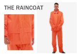 Facotory Hooded Rain Ponchosheavy Duty Long Raincoat for Men
