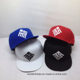 Cool Plain Youth Hip Hop Cap with 3D Embroidery Snapback Cap