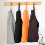 Twill Adjustable Waterproof Cooking Apron Solid Color Coffee Shop Unisex Uniform Chef Butcher Waiter Kitchen Aprons