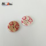 Painted Wooden Buttons for Garment