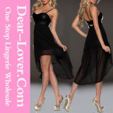 Gorgeous High Low Straps Prom Party Evening Dress