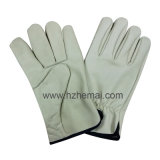 Cow Grain Leather Driver Gloves