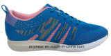 Women Gym Sports Shoes Flyknit Woven Upper (515-9744)