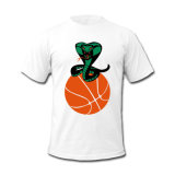Custom Printed Logo Basketball T Shirt for Club