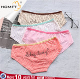 New Fashion Cute Letters Cotton Sweet Young Girls Triangle Panties Girls Underwear Panty Models