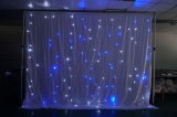 Rk Colorful LED Star Curtain with Chiffon for Wedding Decoration