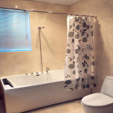 Chrysanthemum PEVA Shower Curtain for Bathroom