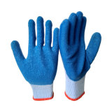 10gauge 5 Thread Cotton Inner Crinkle Latex Coated Gloves