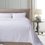 White Flower Jacquard Style Hotel 100% Cotton 4 PCS Bedding Set Bed Duvet Covers