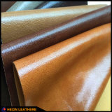 Anti-Abrasion Glossy PU Leather for Sofa Furniture Hx-F1735