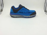 Light and Comfortable Flyknit Fabric Safety Working Shoes (16038)