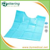 Water Proof Dental Apron for Dentist with Tie Shape