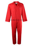 Wholesale Red Polyester Work Overall Unifroms for Working