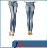 Women's Vintage Scratched Long Jeans Legging Denim Pants (JC1308)