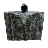 Customize Outdoor Travelling Multi-Functional Camouflage Rain Poncho