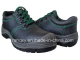 Professional Split Embossed Leather Safety Shoes (HQ01012)
