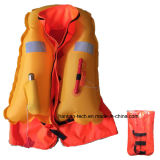 CE Approved Orange Inflatable Marine Vest for Sale