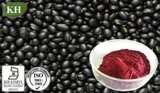 Black Soybean Hull Extract: Anthocyanidins 5%-25% UV; Anthocyanins 5%-25% HPLC.