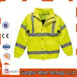 Wholesale Traffic Hi-Vis Waterproof Reflective Safety Softshell Jacket