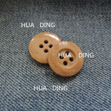 4-Hole Brown Beautiful Sewing Button for Garment (HD2013-16)