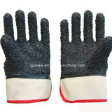 Non-Slip Particles Coated PVC Waterproof Working Gloves