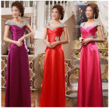 Long Bridesmaid Prom Evening Party Dresses Asmy002
