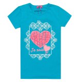 New Product Quality First Kids Tshirts with Rose Design (TS067W)