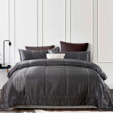 Thx Black King Size 100% Silk Comforter